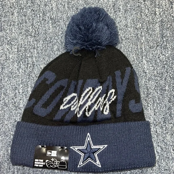 Cowboys Mens Beanie - Picture 1 of 3